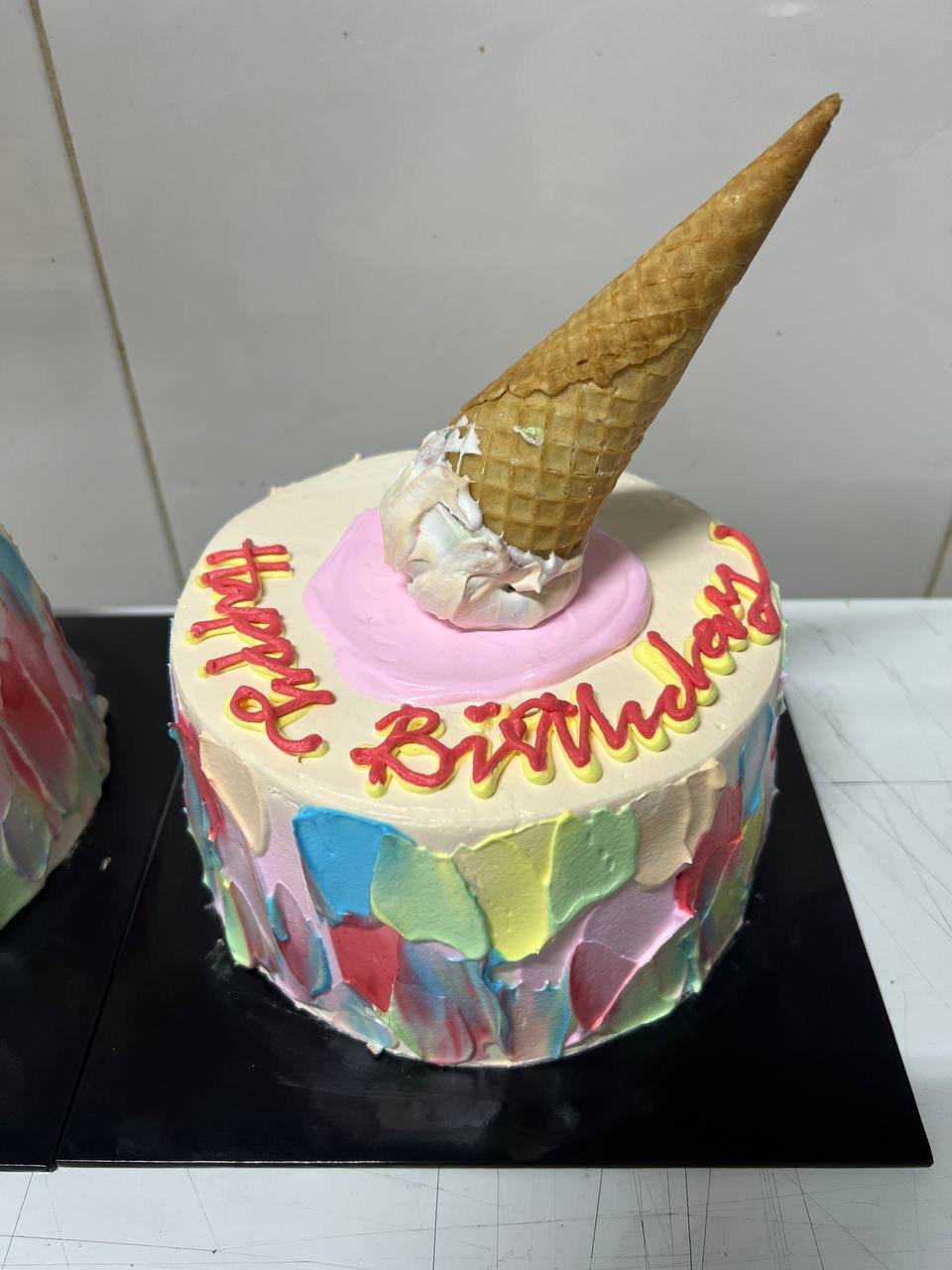 Blueberry IceCream Cake