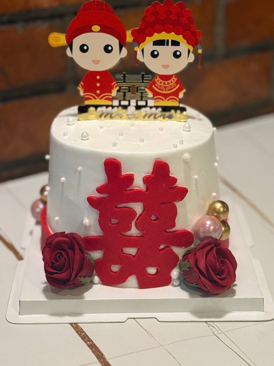 Vanilla Wedding Cake